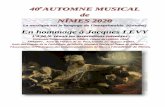 40eAUTOMNE MUSICAL de NÎMES 2020