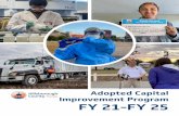 Adopted Capital Improvement Program FY 21-FY 25