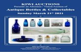 Presents an Absentee / Timed Auction of Antique Bottles ...