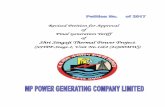 Revised Petition for Approval of Final Generation Tariff ...