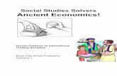 Social Studies Solvers Ancient Economics!