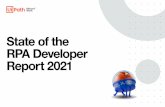State of the RPA Developer Report 2021