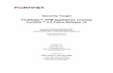 FortiGate™ UTM appliances running FortiOS™ 5.0 Patch ...