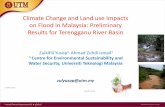 Climate Change and Land use Impacts on Flood in Malaysia ...