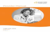 PSHP - Provider Manual March 2021