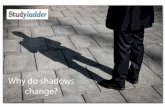 Why Do Shadows Change - Studyladder