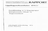 RAPPORT - Murberget | CollectiveAccess