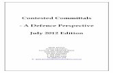 2012 EDITION - CONTESTED COMMITTALS - Criminal CPD