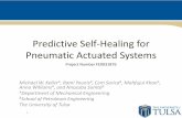 Predictive Self-Healing for Pneumatic Actuated Systems