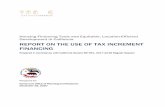 Report on the Use of Tax Increment Financing