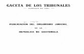 GACETA DE LOS TRIBUNALES - biblioteca.oj.gob.gt