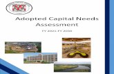 Adopted Capital Needs Assessment