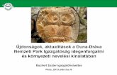Újdonságok, aktualitások a Duna Dráva Nemzeti Park ...