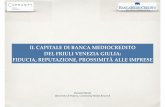 IL CAPITALE DI BANCA MEDIOCREDITO DEL FRIULI VENEZIA ...
