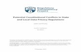 Potential Constitutional Conflicts in State and Local Data ...