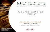 Course Catalog 2007