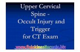 Upper Cervical Spine Spine -- Occult Injury and Occult ...