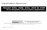 Operation Manual - Harvest Tec