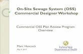 On-Site Sewage System (OSS) Commercial Designer Workshop
