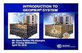 INTRODUCTION TO GEOPIER SYSTEM