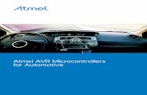 Atmel AVR Microcontrollers for Automotive