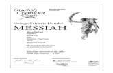 George Frideric Handel MESSIAH - Guelph Chamber Choir