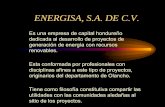 ENERGISA, S.A. DE C.V. - SICA
