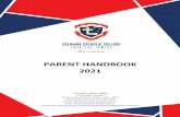 2020 Parent Handbook