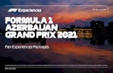 03 - 06 JUNE 2021 FORMULA 1 AZERBAIJAN GRAND PRIX 2021