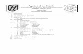 Agenda of the Senate - Hofstra