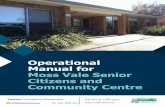Operational Manual for Moss Vale Senior Citizens and ...