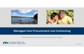 Managed Care Procurement 101.DHS.1.17 - Minnesota Senate