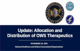 Update: Allocation and Distribution of OWS Therapeutics