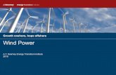 Growth onshore, hope offshore Wind Power