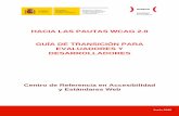 Hacia las Pautas WCAG 2.0. GUÍA DE TRANSICIÓN PARA ...