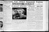 1day Election For 1937 Council Today