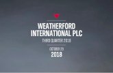 Weatherford International 3Q18 Earnings Presentation ...