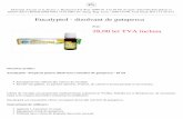 Eucalyptol - dizolvant de gutaperca 28,00 lei TVA inclusa