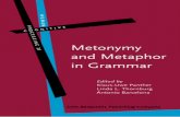 Metonymy and Metaphor in Grammar