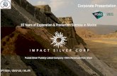 Corporate Presentation - Impact Silver