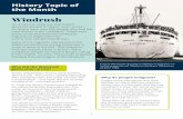 History topic of the month worksheet: Windrush