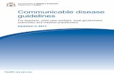 Communicable disease guidelines