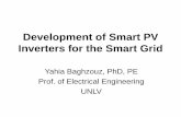 Development of Smart PV Inverters for the Smart Grid