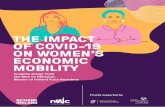 THE IMPACT OF COVID-19 ON WOMEN’S ECONOMIC MOBILITY
