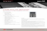Chilli Pro 24 dimmer - Zero 88