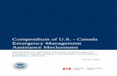 Compendium of U.S. - Canada Emergency Management ...