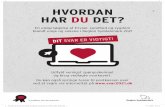 HVORDAN HAR DU DET? - regionsyddanmark.dk