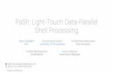 PaSh: Light-Touch Data-Parallel Shell Processing