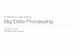 COMP6237 Data Mining Big Data Processing