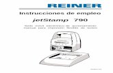 Instrucciones de empleo 790 - Numbering Machines